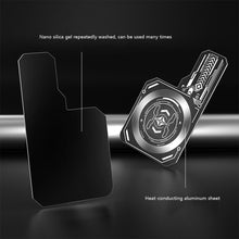 Load image into Gallery viewer, Mobile Phone Cooling Plate Heat Sink Expend Cooling Area For Cooling Fans Game Cooler Cell Phone For IPhone/Samsung/Xiaomi

