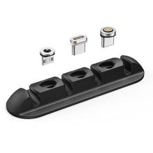 Load image into Gallery viewer, Cable Organizer Silicone Magnetic Plug Case Box USB Cable Winder Desktop Tidy Management Clips Holder For Mouse Earphone Wire
