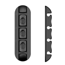 Load image into Gallery viewer, Cable Organizer Silicone Magnetic Plug Case Box USB Cable Winder Desktop Tidy Management Clips Holder For Mouse Earphone Wire
