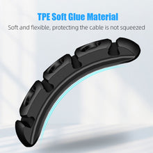Load image into Gallery viewer, Cable Organizer Silicone Magnetic Plug Case Box USB Cable Winder Desktop Tidy Management Clips Holder For Mouse Earphone Wire
