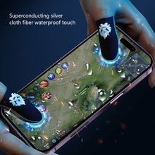 Load image into Gallery viewer, Gaming Finger Sleeve Breathable Fingertips For PUBG Mobile Games Touch Screen Finger Cots Cover Sensitive Mobile Touch Gloves
