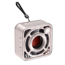 Load image into Gallery viewer, Transparent Bluetooth Mini Speaker Mecha Style Small Steel Cannon High-definition Call Outdoor Sports Portable Subwoofer Sound
