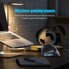 Load image into Gallery viewer, F-26C Wireless Gaming Mouse Ergonomic 3200DPI Desktop Upright Mouse 8 Buttons 2.4G Rechargeable for PC Laptop for Office Home
