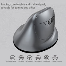 Load image into Gallery viewer, F-26C Wireless Gaming Mouse Ergonomic 3200DPI Desktop Upright Mouse 8 Buttons 2.4G Rechargeable for PC Laptop for Office Home
