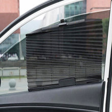 Load image into Gallery viewer, Retractable Car Side Window Folding Sunshade Curtain Front or Rear Mesh UV Protect Curtain Auto Truck
