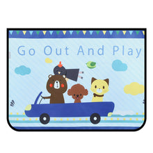 Load image into Gallery viewer, Car Window Magnetic Curtain Sunshade Cover Cartoon Side Window Sunshade UV Protection For Kid Baby Children
