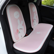 Load image into Gallery viewer, Cartoon Car Seat Cover Cushion Bear Rabbit Tulip Pattern Seats Protector Pad Interior Accessories For Summer
