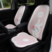 Load image into Gallery viewer, Cartoon Car Seat Cover Cushion Bear Rabbit Tulip Pattern Seats Protector Pad Interior Accessories For Summer
