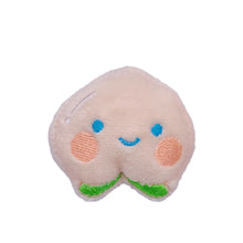 Load image into Gallery viewer, Cute Cartoon Plush Bread/Peach Brooch Girl Clothes Badge Pins DIY Food/Fruit Pendant Backpacks Decoration Accessories Soft Cute Pin
