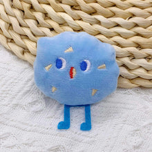 Load image into Gallery viewer, Cute Cartoon Plush Bread/Peach Brooch Girl Clothes Badge Pins DIY Food/Fruit Pendant Backpacks Decoration Accessories Soft Cute Pin
