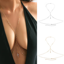 Load image into Gallery viewer, Personalized and Minimalist Tassel Body Chain Female Sexy Multi-layer Body Chain Star Moon Fashion Body Chain Jewelry Accessory
