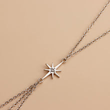 Load image into Gallery viewer, Simple Summer Body Diamond Six Point Star Pendant Body Chain fashion Women Female Jewelry Accessory
