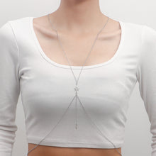 Load image into Gallery viewer, Simple Summer Body Diamond Six Point Star Pendant Body Chain fashion Women Female Jewelry Accessory
