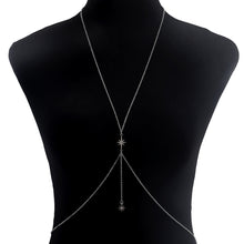 Load image into Gallery viewer, Simple Summer Body Diamond Six Point Star Pendant Body Chain fashion Women Female Jewelry Accessory
