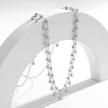 Load image into Gallery viewer, Sexy Geometric Beach Bikini Body Chain Minimalist Rhinestone Tassel Single Layer Waist Chain for Women Female Jewelry Accessory
