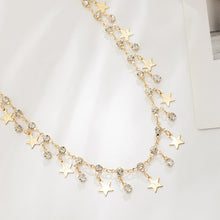 Load image into Gallery viewer, Sexy Geometric Beach Bikini Body Chain Minimalist Rhinestone Tassel Single Layer Waist Chain for Women Female Jewelry Accessory
