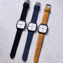 Load image into Gallery viewer, Watch Simple Watch Leather Belt Square Men's Sport Versatile Wristwatch Watch Jewelry Men Women Watch Accessories
