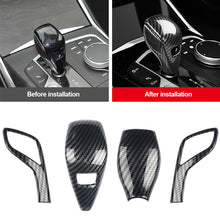 Load image into Gallery viewer, 4Pcs/Set Car Carbon Fiber Gear Shift Knob Cover Trim Styling Accessories For BMW G20 G21 X3 G01 X4 G02 2022 G29 G22 G23 G26 F40 F44 G42
