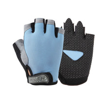 Load image into Gallery viewer, Outdoor Riding Half Finger Mesh Gloves Unisex Thin Quick Dry Fitness Driving Mountaineering Anti-Slip Shock Absorption Protective Gloves-Normal Version
