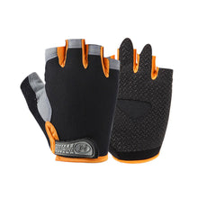 Load image into Gallery viewer, Outdoor Riding Half Finger Mesh Gloves Unisex Thin Quick Dry Fitness Driving Mountaineering Anti-Slip Shock Absorption Protective Gloves-Normal Version
