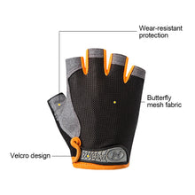 Load image into Gallery viewer, Outdoor Riding Half Finger Mesh Gloves Unisex Thin Quick Dry Fitness Driving Mountaineering Anti-Slip Shock Absorption Protective Gloves-Upgrade Version
