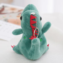 Load image into Gallery viewer, Cute Cartoon Dinosaur Plush Toys Stuffed Toys Bag Pendant Kids Girls Toy Birthday Gifts Mini Animal Plush Doll Keychain Key Ring Pendants
