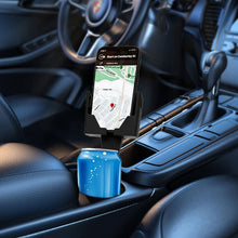 Load image into Gallery viewer, Universal 2 In 1 Anti-falling Car Water Cup Stand Holder Phone Mount Storage Water Cup Bottle Mobile Navigation Position Accessories
