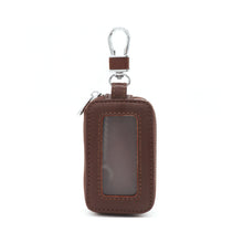 Load image into Gallery viewer, Car Key Case Leather Bag Wallet Housekeeper Holders Key Rings Home Key with Zipper Double-layer for Men &amp; Women
