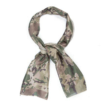 Load image into Gallery viewer, Military Field Camouflage Scarf Outdoor Riding Sunblock Multi-Color Small Square Towel Jungle Print Anti-Mosquito Anti-Sand Camouflage CS Breathable Headscarf
