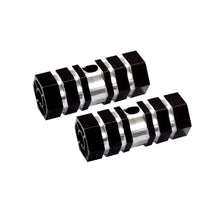 Load image into Gallery viewer, 1 Pair Bicycle Bazooka Mountain Bike Rear Wheel Foot Pad Pedal Foot Rest Round Non-Slip Aluminum Pedal Riding Accessories
