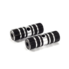 Load image into Gallery viewer, 1 Pair Bicycle Bazooka Mountain Bike Rear Wheel Foot Pad Pedal Foot Rest Round Non-Slip Aluminum Pedal Riding Accessories

