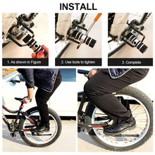 Load image into Gallery viewer, 1 Pair Bicycle Bazooka Mountain Bike Rear Wheel Foot Pad Pedal Foot Rest Round Non-Slip Aluminum Pedal Riding Accessories
