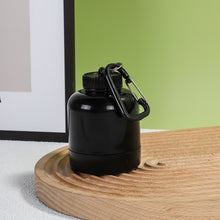 Load image into Gallery viewer, 200CC Portable Albumen Powder Packing Box With Hiking Buckle Outdoor Sports Muscle Building Protein Powder Bottle Key Chain Medicine Powder Small Water Bottle

