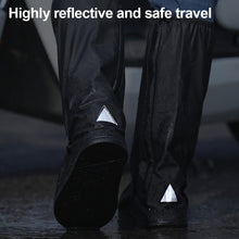 Load image into Gallery viewer, 1 Pair Waterproof Shoe Cover Rainy Snowy Day Outdoor Non-Slip Sand-Proof Thick Wear-Resistant Silicone High Cylinder Riding Boots
