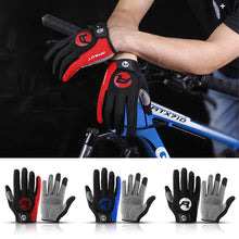 Load image into Gallery viewer, All-Terrain Cycling Gloves Outdoor Exercise Bike Anti-Slip Shock-Absorbing Breathable Touch Screen Gloves

