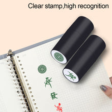 Load image into Gallery viewer, Creative Mahjong Pattern Golf Quick Drying Seal Plastic Waterproof Wear Resistant Non-Fading Clothes Seal
