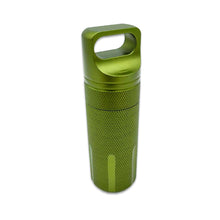Load image into Gallery viewer, Outdoor Survival Equipment EDC Sealed Tank Portable Camping Mini Aluminum Alloy Water Bottle Emergency Medicine Storage Tank
