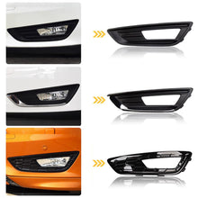 Load image into Gallery viewer, Car Foglight Foglamp Front Bumper Fog Light DRL Daytime Driving Lamp Cover Frame Hood Grille For Ford Focus MK3 2015 - 2018
