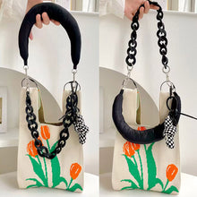 Load image into Gallery viewer, DIY Women's Knitted Bag Replacement Belt Bag Accessories Shoulder Strap Wind Bag Strap Single Crossbody Strap Chain

