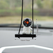 Load image into Gallery viewer, Car Swing Pendant Astronaut Rearview Mirror Hanging Ornaments Swing Astronaut Pendant Automobile Decoration Accessories
