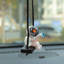 Load image into Gallery viewer, Car Swing Pendant Astronaut Rearview Mirror Hanging Ornaments Swing Astronaut Pendant Automobile Decoration Accessories
