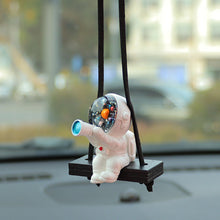 Load image into Gallery viewer, Car Swing Pendant Astronaut Rearview Mirror Hanging Ornaments Swing Astronaut Pendant Automobile Decoration Accessories
