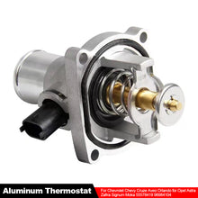 Load image into Gallery viewer, Aluminum Thermostat for Chevrolet Chevy Cruze Aveo Orlando for Opel Astra Zafira Signum Moka 55578419 96984104
