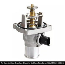 Load image into Gallery viewer, Aluminum Thermostat for Chevrolet Chevy Cruze Aveo Orlando for Opel Astra Zafira Signum Moka 55578419 96984104
