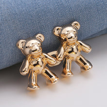 Load image into Gallery viewer, Detachable Bear Buckles for Jeans Pants Wasit Adjustable Tightening Alloy Buckle Hook Jean Trousers Waist DIY Clothing Accessories
