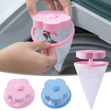 Load image into Gallery viewer, Reusable Washing Machine Filter Bag Floating Lint Hair Catcher Pet Hair Remover Dirt Collection Mesh Laundry Ball Cleaning Tools
