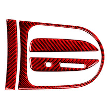 Load image into Gallery viewer, 4Pcs Car Carbon Fiber Gear Shift Box Panel Cover Trim Decorative Kit For Ford Mustang 2015 - 2019 ABS
