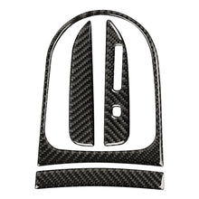 Load image into Gallery viewer, 4Pcs Car Carbon Fiber Gear Shift Box Panel Cover Trim Decorative Kit For Ford Mustang 2015 - 2019 ABS
