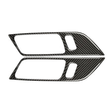 Load image into Gallery viewer, 2Pcs/4Pcs Car Interior Door Inner Handle Door Bowl Trim Cover Frame Carbon Fiber Sticker for Ford Mustang 2015-2022 Accessories
