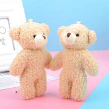 Load image into Gallery viewer, Cute Bear Plush Toys Stuffed Blush Bear Toys Bag Car Key Pendant Kids Girls Toy Birthday Gifts Mini Animal Plush Doll Keychain Pendant
